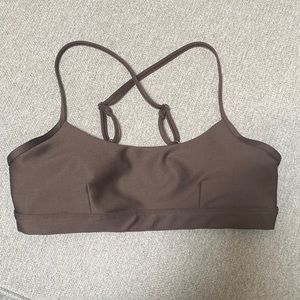 Airlift Intrigue Bra in Espresso. Size small. Worn twice.